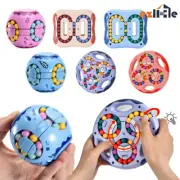 Magic Bean Cube Intelligence Fidget Stress Relief Finger Toy Rotating Kid Puzzle