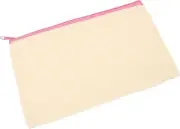 30Pcs Canvas Makeup Bags Zipper Pouch Bags Pencil Case DIY Craft Bags for Travel