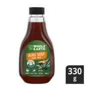 Whole Earth Agave Syrup Organic Raw Blue Sweetner 330g
