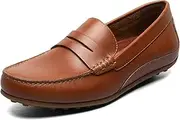 [Florsheim] Men's Throttle Moc Toe Penny Loafer