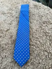 BEN SHERMAN MEN'S Blue/ Gold POLKA Dot Tie Nwt