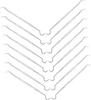 TEMPNAP Set of 20 Small Crochet Hooks Tapestry Needles Beading Needles Jewelry Tools Plastic Hooks Fine Beading Hair Crochet for Crafting Bead Spinner