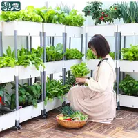在飛比找蝦皮商城精選優惠-[綠意現貨] 長方形花盆 多層種菜盆 花盆 種植箱 種菜箱 