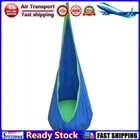 LF# Light Up Kids Pod Swing Seat Child Hanging Hammock for Boys Girls (Blue)