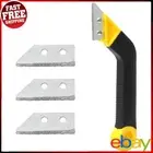 Grout Removal Tool with 3 Extra Blades Replacement Gap Cleaner for Tile Cleaning