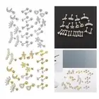 Pack of 24 Flatback Gifts Barbell Earrings for Men and Women