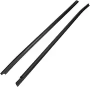 MAX COOL 2PCS Window Seal Weatherstrip Window Moulding Trim Seal Rubber Suitable for Toyota Hilux 2-Door Ute 2005-2015