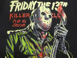 【Mr.17】Friday the 13th 面具殺人魔傑森 Jason 驚悚恐怖電影 短袖T恤(N287)
