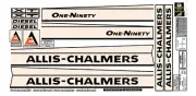 Allis Chalmers 190 XT Early Model Complete Decal Set