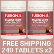 Fusion Health Magnesium Advanced 240 Tablets - 2 PACK - $52.50 each