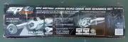 SP Tools 9-Piece Metric Jumbo SP QUAD DRIVE Combination ROE Spanner Set SP10069