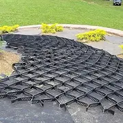 Ground Grid Stabilizer 2 inch, Paver Heavy Gravel Stabilizer for Support Driveway Walkway Foundation Paving Mesh(2x4 m/6.5x13 ft)