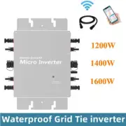 300/1200w Solar Inverter Grid Tie MPPT Micro Inverter 22-60V APP Control