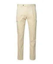 Multi-pocket casual pants IT50 Nude