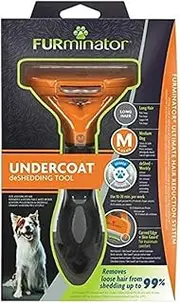 FURminator Undercoat deShedding Tool for Medium Long Hair Dogs, 9-23 kg