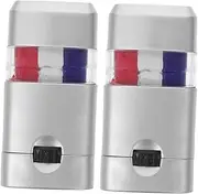 LALAFINA Independence Day Red White Blue Face Paint Sticks 2pcs Stick Face Paint for Athletes Men Women Boys and Girls