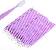 RACOONA Touch Up Paint Brushes,100PCS1.5mm Small Paint Brushes for Touch Up,Car Accessories Micro Applicator Brush,Detail Paint Brush,Disposable Micro Brush Applicators for Automotive Paint Detailing