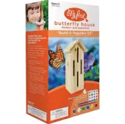 Nature's Way My First DIY Butterfly House Assemble & Paint Wood Craft Kids 3+