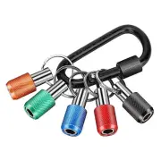 1/4 Inch Hex Bit Holder Drill Bit Keychain Release Screwdriver Hex Shank8621