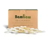 Bambaw Bambaw | Bamboo cotton buds | 400 units-2 Pack