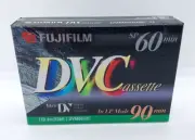 FujiFilm Mini DV DVC Camcorder Videocassette Tape Sealed New 60 Min SP 90 Min LP