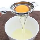 Eggs Yolk White Separator Separates Stainless Steel Sieve Kitchen Tool Utensil