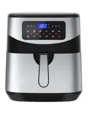 [Kitchen Couture] 12 Litre Air Fryer Multifunctional LCD One Touch Display Silver