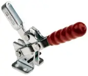 RS Pro VERTICAL TOGGLE CLAMP 190° 150 kg Holding Force, Zinc Plated Steel