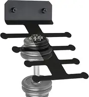 Pull Up Bands, Home Gym Storage Rack, 7.99x5.98in Purpose Organizer, Fishbone Design, Foam Rollers for Chains, Weight Belts, Tools, Compact, Gym Accessories, Home Use