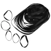 50 Pcs Tape Recorder Rubber Belt Cassette Player Belts Maintenance