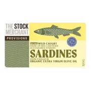 Organic Stock Merchant Sardines in Extra Virgin Olive Oil Bulk Buy - Fresh, healthy organic delivery | Doorstep Organics