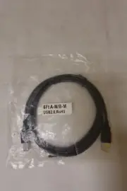 6' USB 2.0 Printer/Device Cables For Brother, HP, Epson A-M/B-M/ 17545-*2