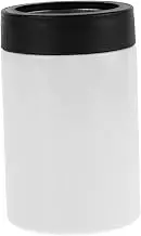 Zerodeko Cold-Keeping Can Cooler Insulator Insulation Stainless Steel Insulated Cans Insulated Cup Insulated Beverage Cans Insulated Can Holder Vacuum Insulated Beverage Bottle White