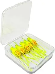 5 Fly Fishing Lures with Hooks and Storage Container for Anglers