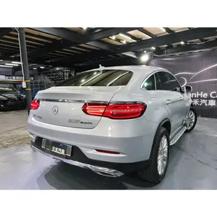 2016年式 C292型 M-Benz GLE Coupe GLE350d 4MATIC 3.0 柴油 珍珠銀