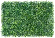 10X Artificial Plant Foliage Hedge Wall Grass Mat Greenery Panels Fence 40*60cm