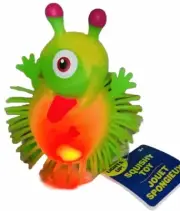 Chicken Squeeze Toy Puffer Ball Light Up 5 Inches Tall 3+