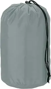 uxcell Stuff Sack, Nylon Waterproof Storage Sacks Portable Drawstring Dry Stuff Bag Gear Organization with Toggle, 7x13Inch Fit for Backpacking Camping Traveling Hiking(Gray)