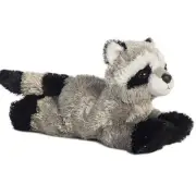 Aurora Mini Flopsie Stuffed Animal Rascal The Raccoon 8" #31718 NWT
