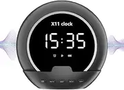 Alarm Clock Speaker - Smart Digital Alarm Clock | Music Playing Device for Home Travel Sports, Small Wireless Speaker