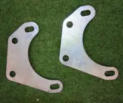 BSA Bantam Rear Engine Mounting Plates, 90-4235 - Made in England