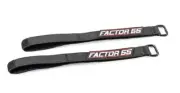 Factor 55 Strap Wrap Multi Purpose Strap 20" X 1" Hook & Loop Fasten Set of 2