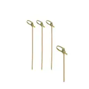 Papstar Fingerfood Skewers From Bamboo Knotted 10 CM Long 250 Piece