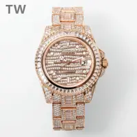 在飛比找蝦皮購物優惠-tw手錶 Rolex格林尼治系列2824機芯自動機械滿天星腕
