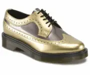 Dr Martens 5 Hole 3989 Gold Pewter 14147971 Doc