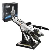 Space Shuttle Building Blocks Kits,Creative Collectible Display Spaceship Mod...