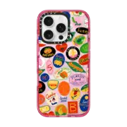 iPhone 16 Pro Impact Case MagSafe Compatible FRUIT STICKERS