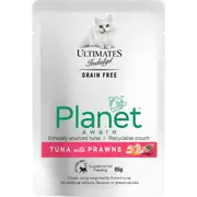 Ultimates Indulge Planet Aware Tuna With Prawns Wet Cat Food 85g