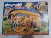 Playmobil IIIuminating Nativity Manger Set - 9494 - NEW IN BOX COMPLETE 100%