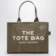 [Marc Jacobs] Slate green canvas large Tote Bag One size Green